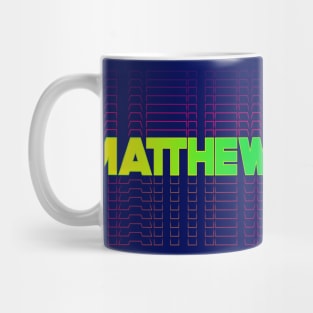 Matthew gift idea for boys men first given name Matthew Mug